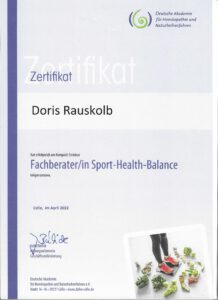 Fachberater Sport-Health-Balance