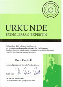 Urkunde Spenglersan-Experte